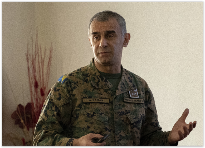 Headshot of Colonel Alem Kaplan