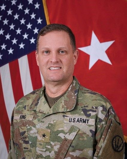 Headshot of Brigadier Curtis King