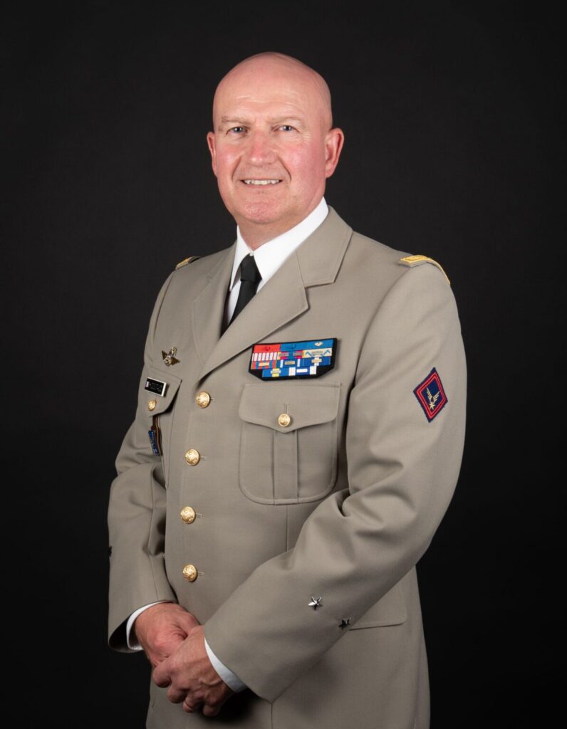 Headshot of Brigadier General Hubert Doutaud