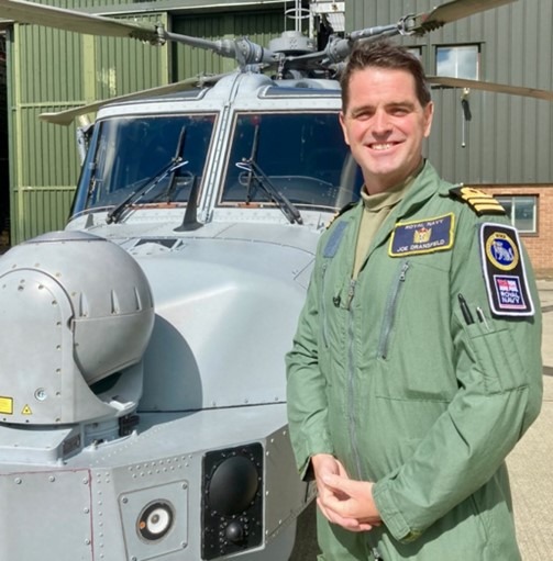 Headshot of Captain (N) Joe Dransfield