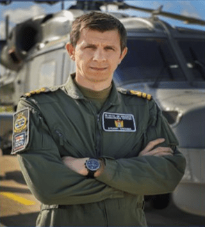 Headshot of Captain Stu Crombie RN