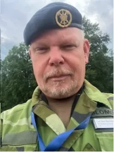 Headshot of Lieutenant Colonel Carl-Axel Blomdahl