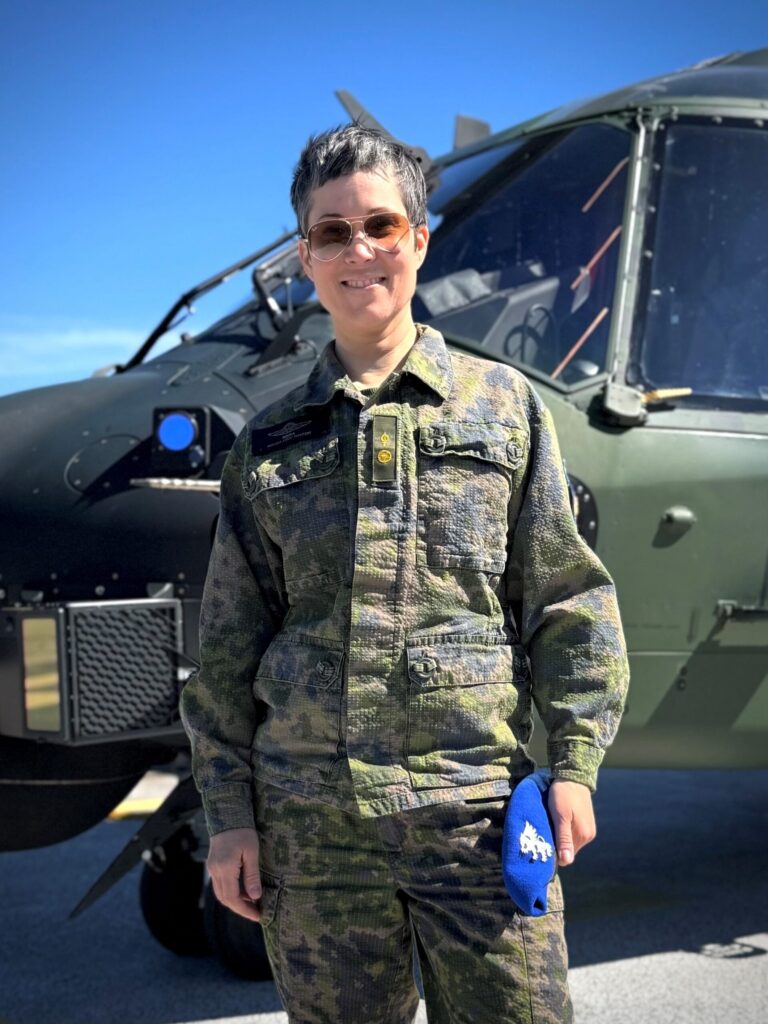 Headshot of Major (Eng.) Noora Repo