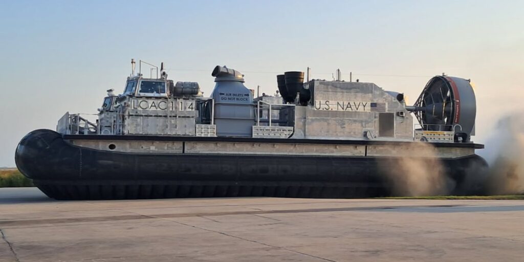 The U.S. Navy has accepted delivery of LCAC 114, the latest Ship to Shore Connector (SSC) from Textron Systems.