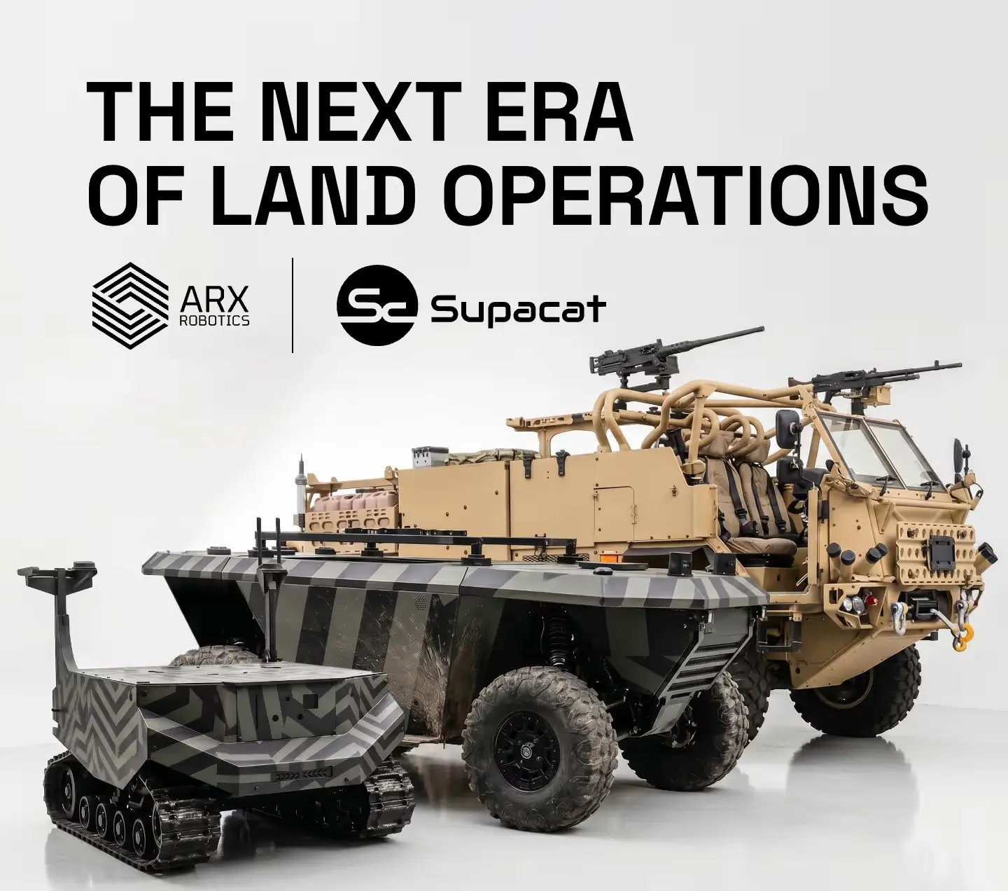 ARX Robotics and Supacat: uncrewed vehicle teaming