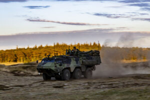 Patria Piranha III armoured fighting vehicle