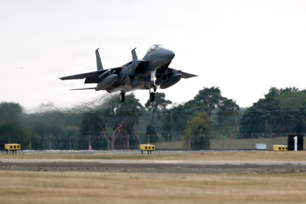 US, UK Fighter Squadrons Certify Combat Readiness in Exercise Combat Archer