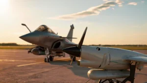Rafale Fighter Jet Teams Up With Drone in Landmark Electronic Warfare Trial