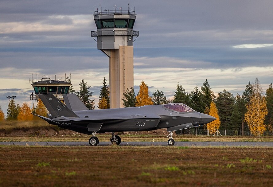 Finland Receives First Permanently Based F-35A Fighters