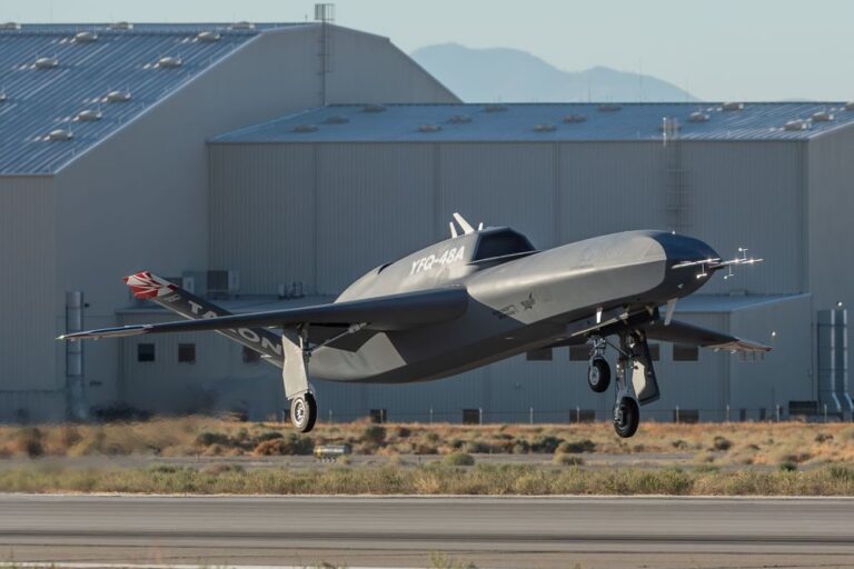 Northrop Grumman’s YFQ-48A Talon Blue Completes First Fully Autonomous Flight