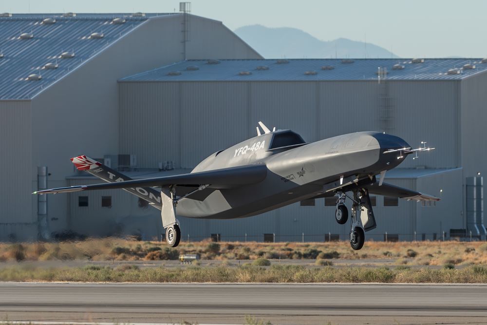 Northrop Grumman’s YFQ-48A Talon Blue Completes First Fully Autonomous Flight