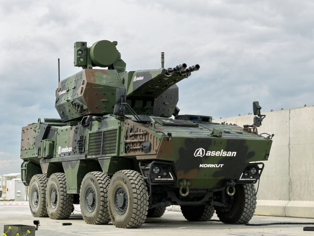 ASELSAN Demonstrates KORKUT 35 Live-Fire Capabilities to 12 Foreign Delegations